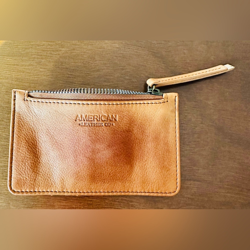 American Leather Co. Tan Wallet
